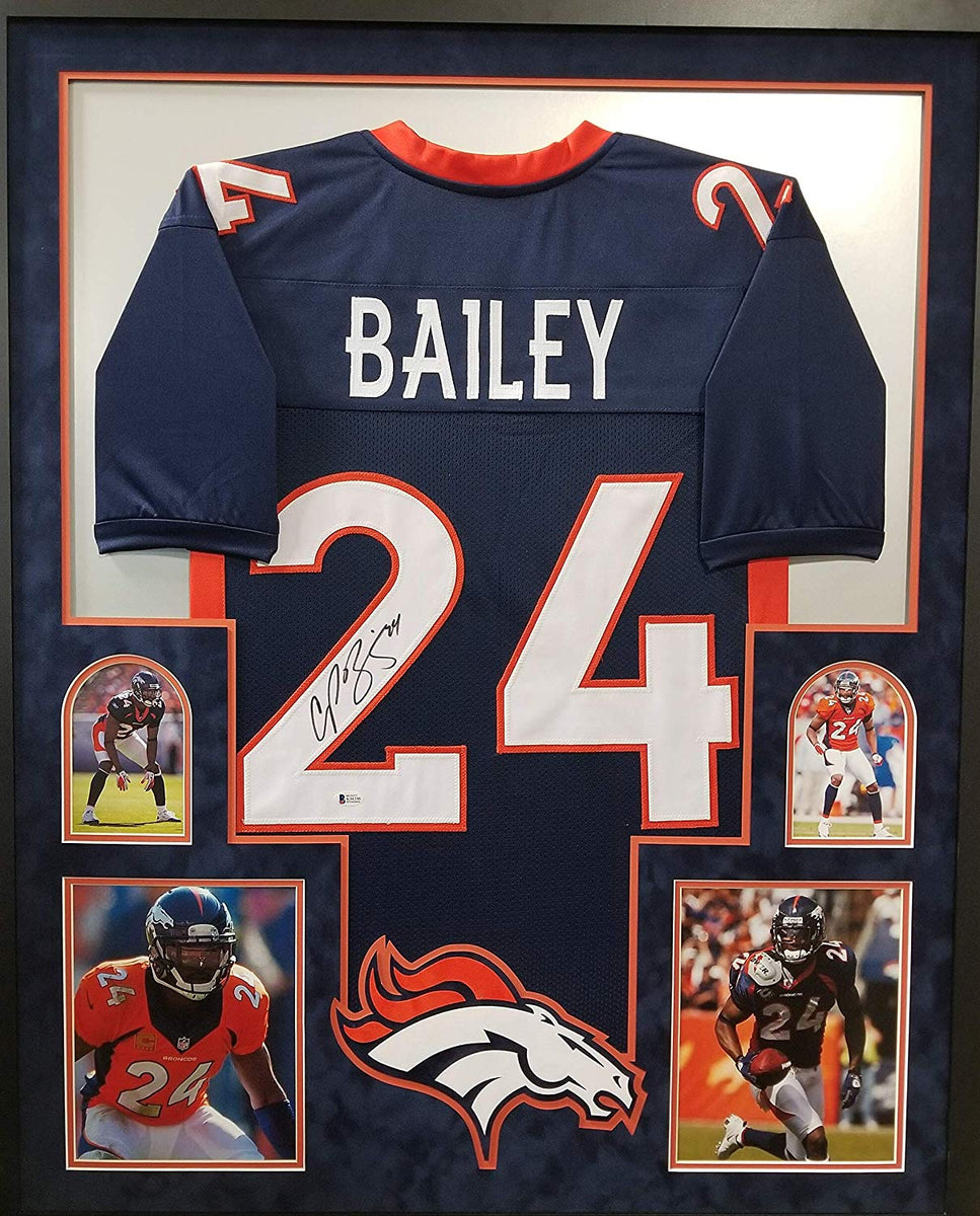 champ bailey autographed jersey