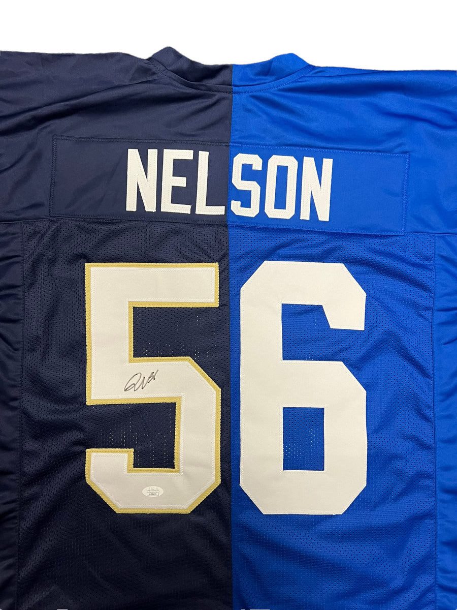Quenton Nelson Notre Dame Irish Indianapolis Colts Signed