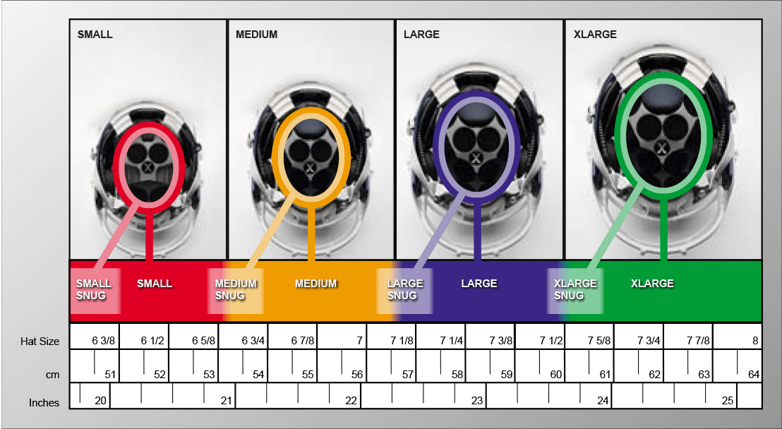 Xenith Youth Shoulder Pads Size Chart