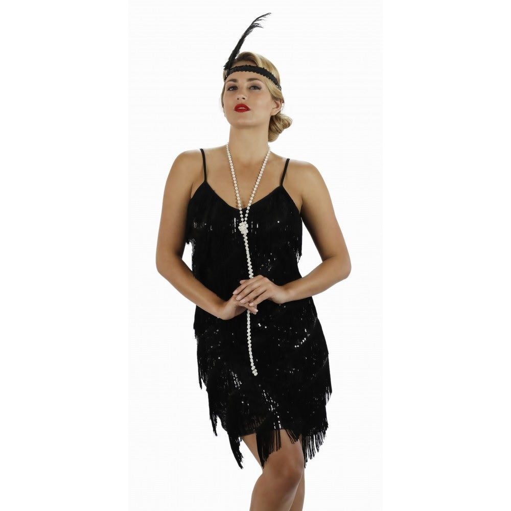 fringe flapper dress