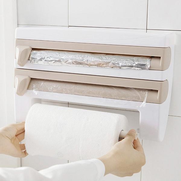 4-in-1 Towel and Plastic Wrap Foil 