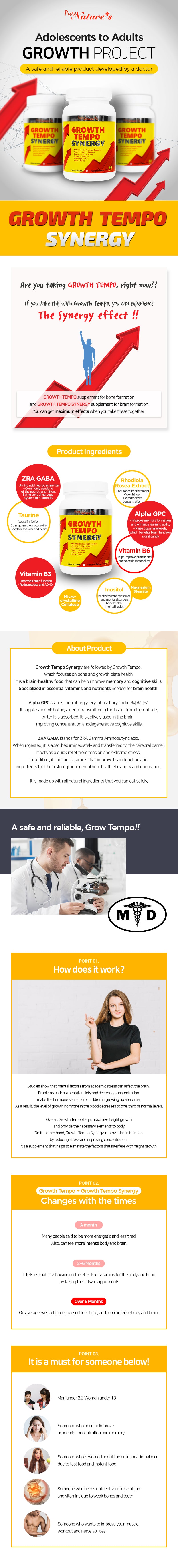 PNC Growth Tempo Synergy - 60 Capsules