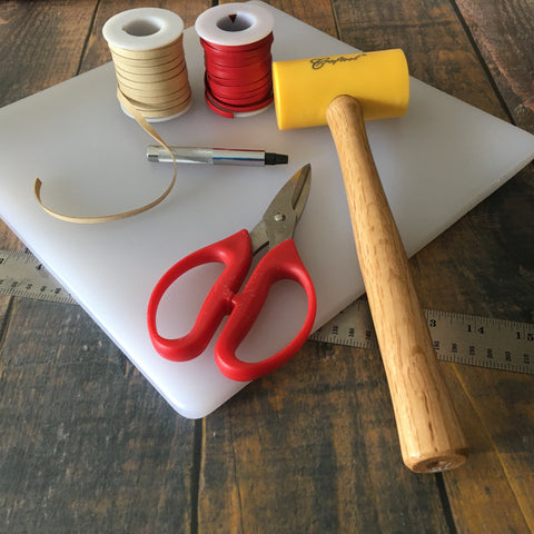 Tools for working with leather