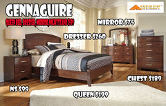 The Gennaguire Bedroom Group