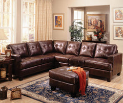 The Samual Leather Sofa Goup