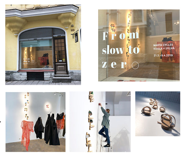 From slow to zero exhibition