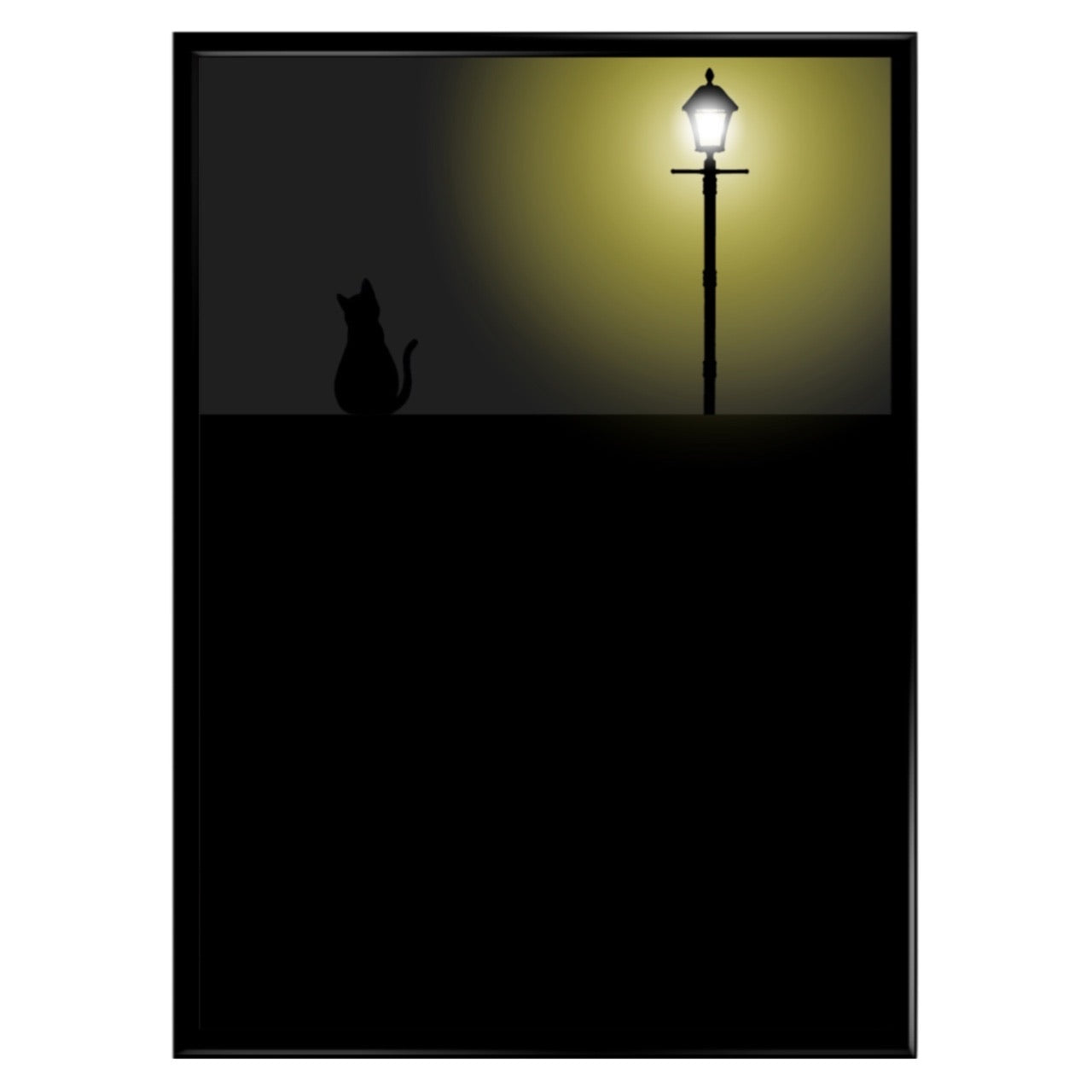 night kitty poster