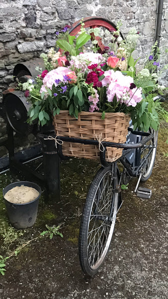 Wedding Bike flowers