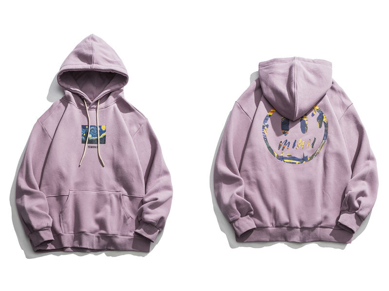 purple hoodie streetwear