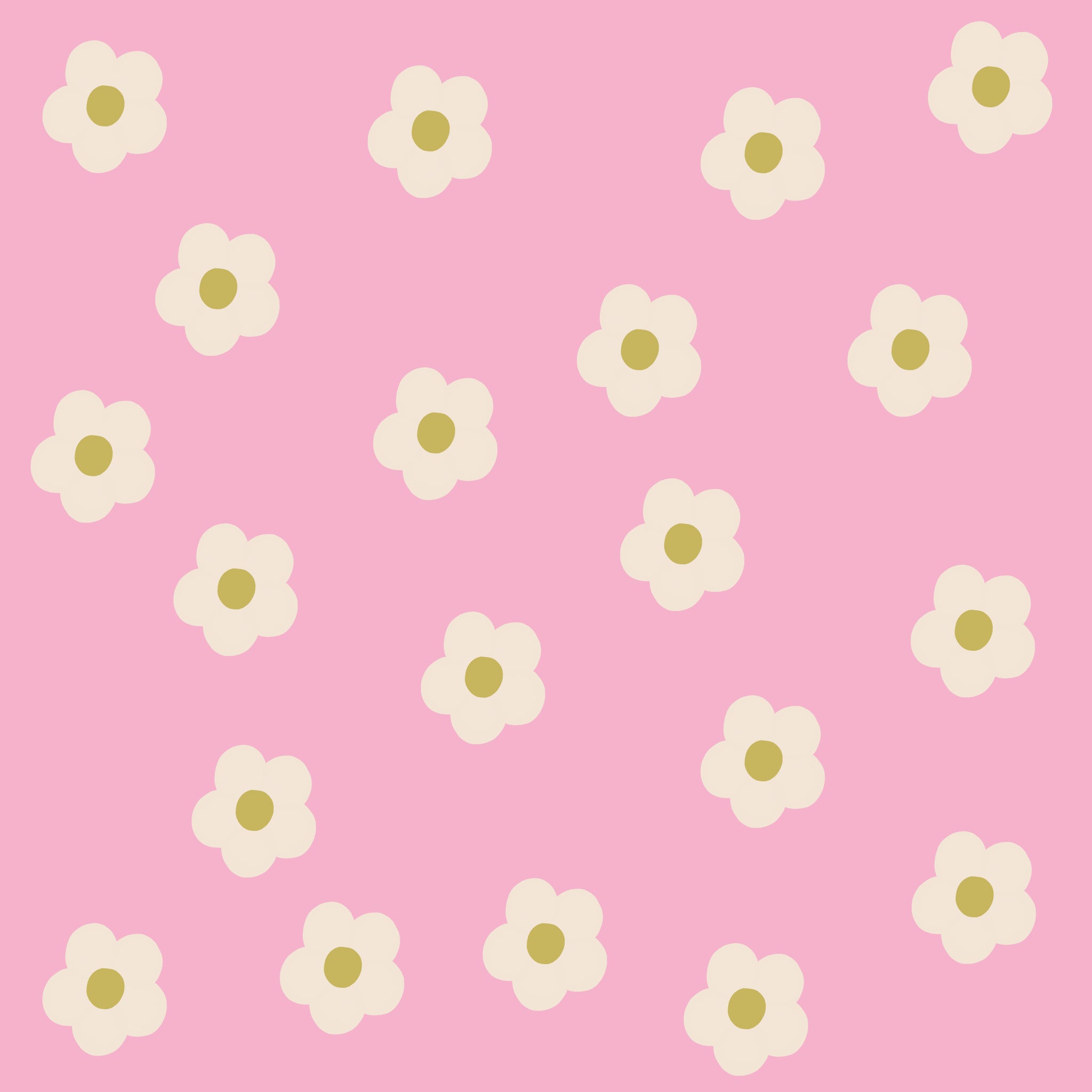 Pink daisy pattern free HD tablet wallpaper download | Raspberry Blossom
