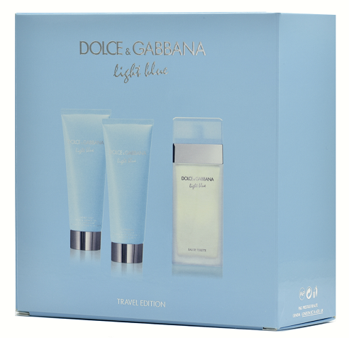 dolce and gabbana light blue 100ml gift set