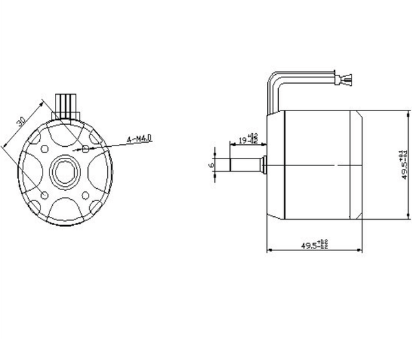 Maytech 5055 motor for for electric skateboard, ebike, electric bike, underwater robots, Marine robots, fighting robots, War robots, delivery robots, electric power tools, hydrofoil board, MegaBots, Battlebots, Robot combat, Combat Robots