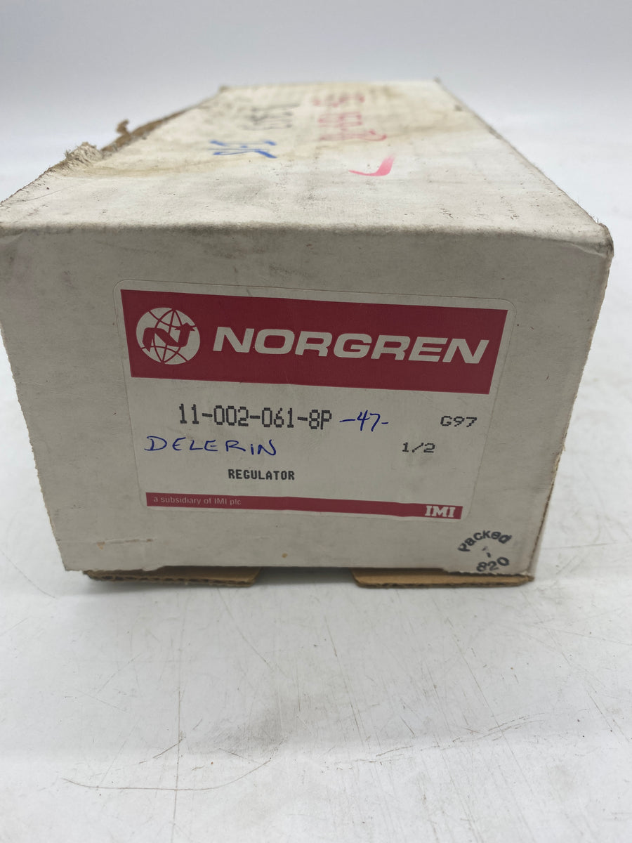 Norgren 11-002-061 Pressure Regulator 400PSIG Inlet 125PSIG Outlet  11002061 
