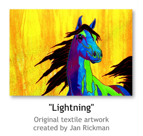 Lightning by Jan Rickman Colorado Fine Artist