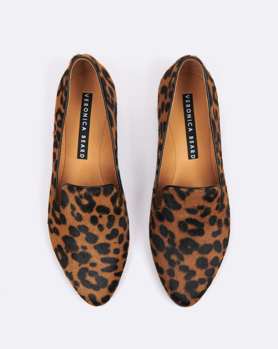 veronica beard leopard flats