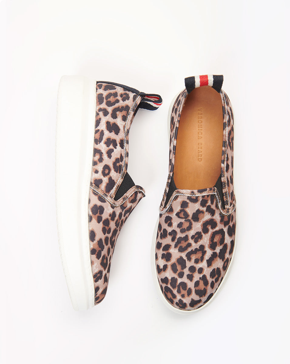 veronica beard leopard sneakers