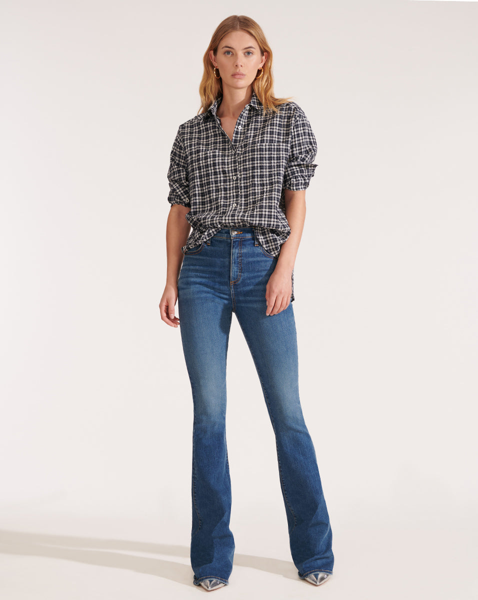 veronica beard flare jeans