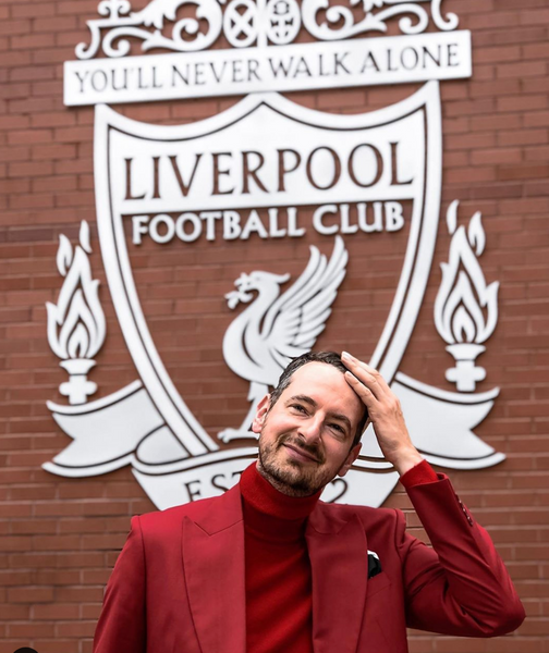 Liverpool Football Bespoke SUit