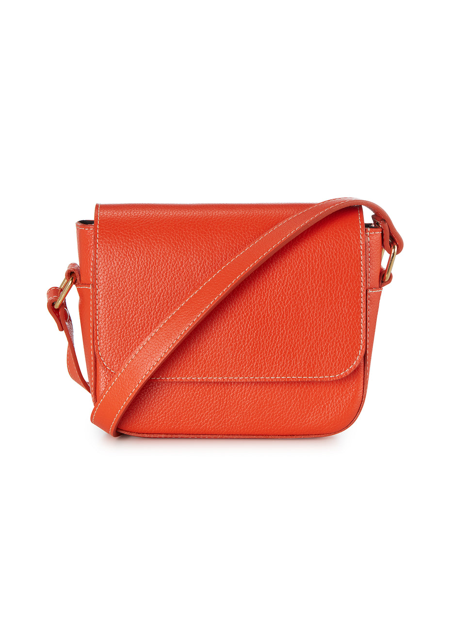 Bertha Leather Cross-Body Bag