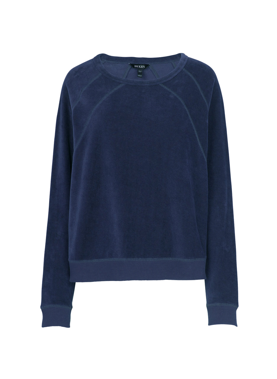 Siobhan Velour Organic Sweatshirt