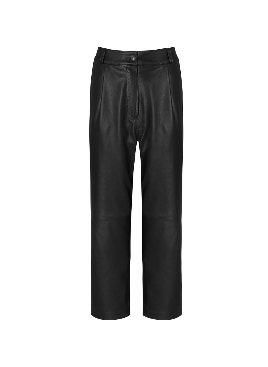 Faiza Leather Trousers