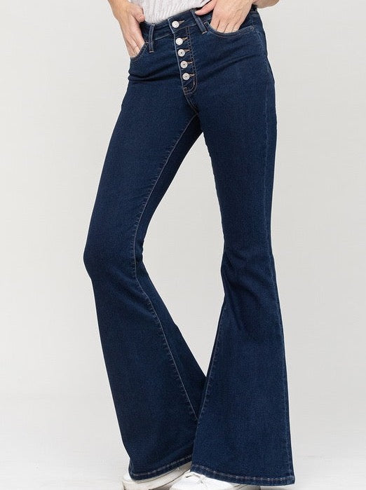 flying monkey bell bottom jeans