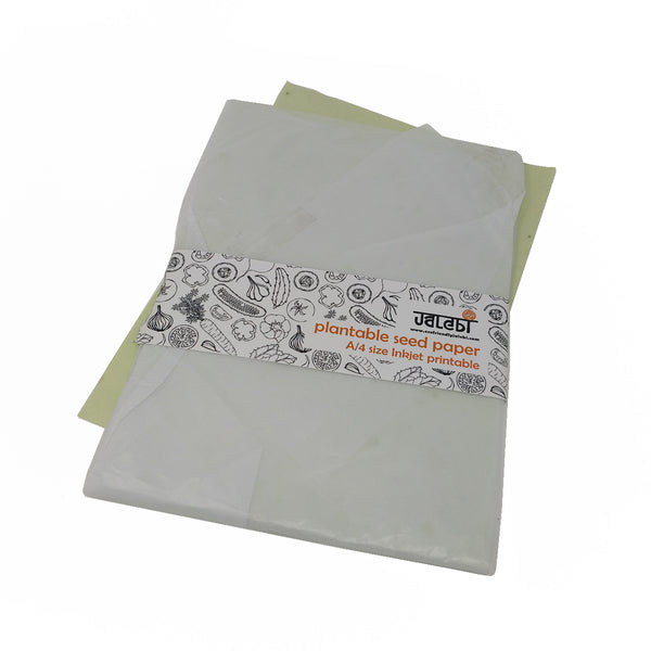 Plantable Inkjet Printable Seed Paper A4 size ecofriendlyjalebi