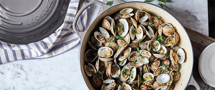 Beer-Steamed Clams with Fennel and Tarragon Recipe