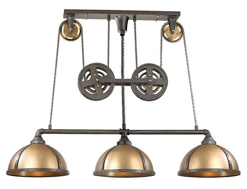 Steampunk Chandelier by ELK Lighting