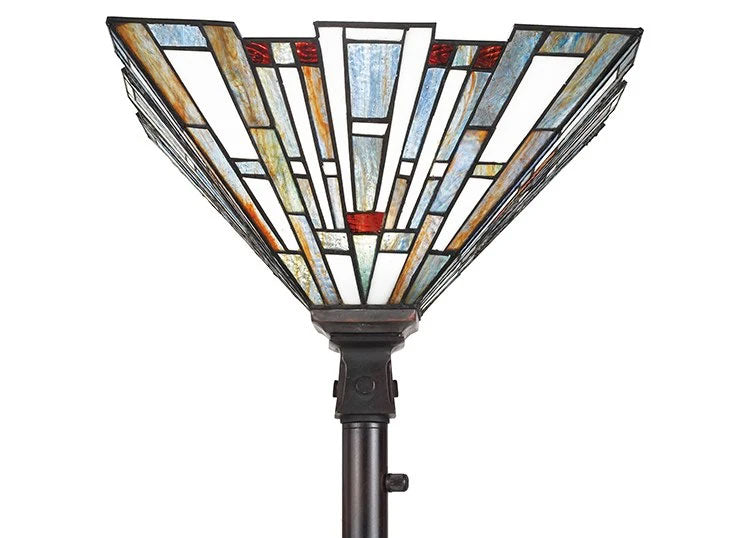 Torchiere shade on Quoizel TFMK9471VA Floor Lamp