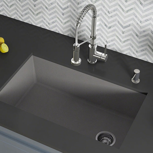 Kraus Kgu 55grey Forteza Kitchen Sink Riverbend Home