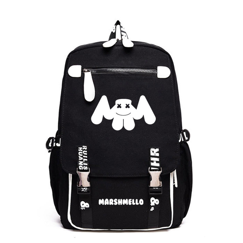 marshmello backpack white