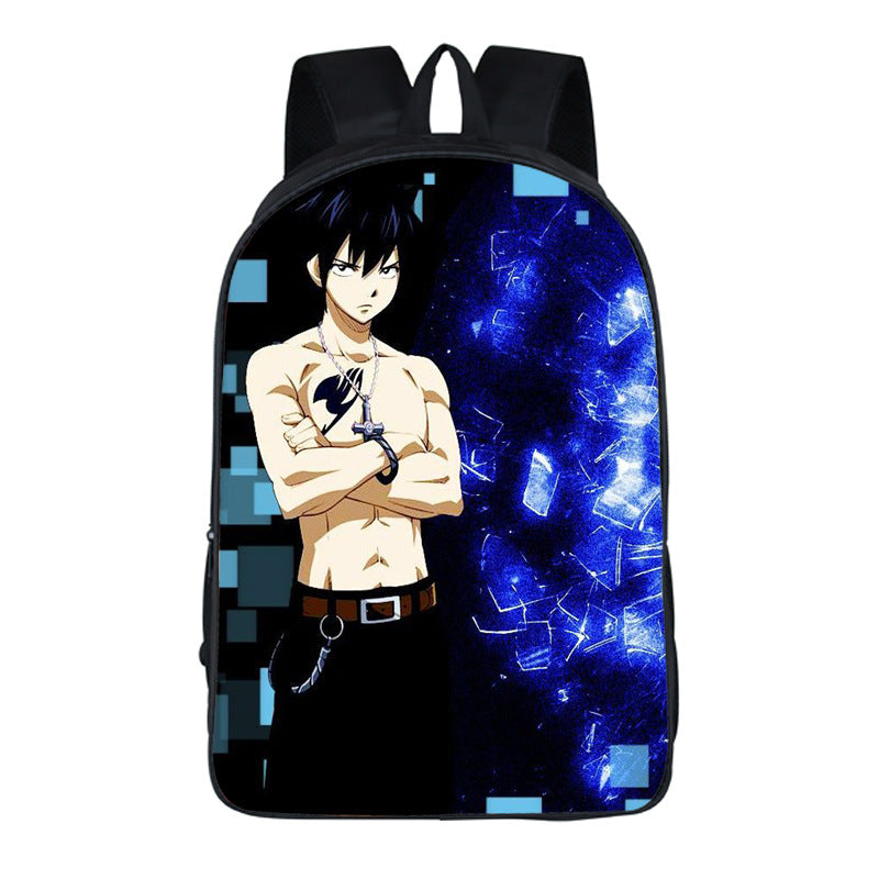 Fairy Tail 3d Print Youth Teenagers Backpack Students School Bags Mosiyeef
