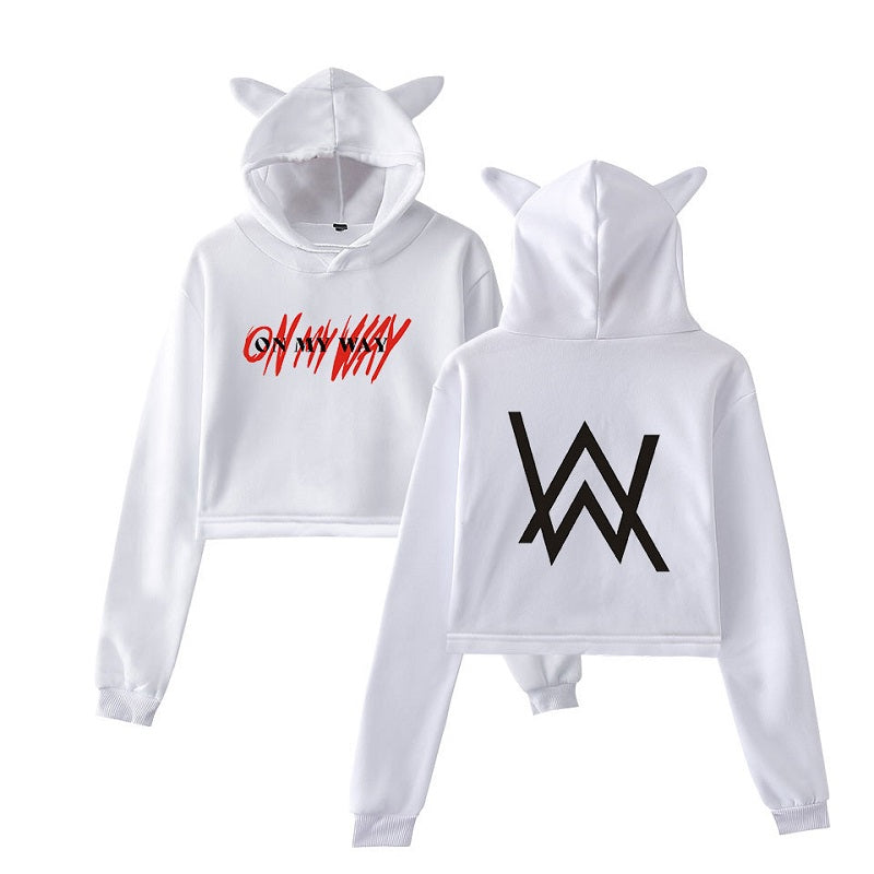 alan walker white hoodie