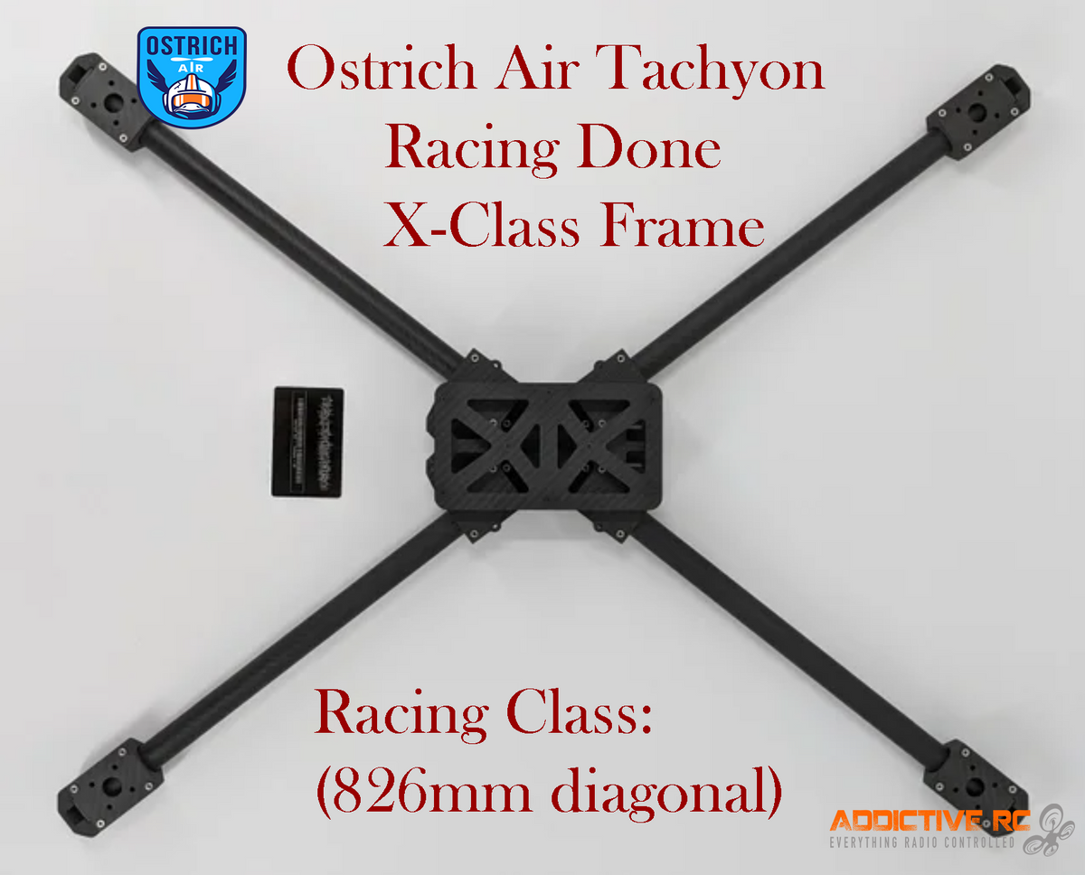 Taknemmelig Fancy Tomhed OSTRICH AIR TACHYON X-CLASS 862MM FRAME KIT , OSTRICH AIR X-CLASS FRAME KIT  , OSTICH AIR – AddictiveRC