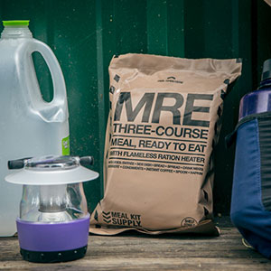 MREs are the gold standard field ration for emergency workers and first responders across North America.