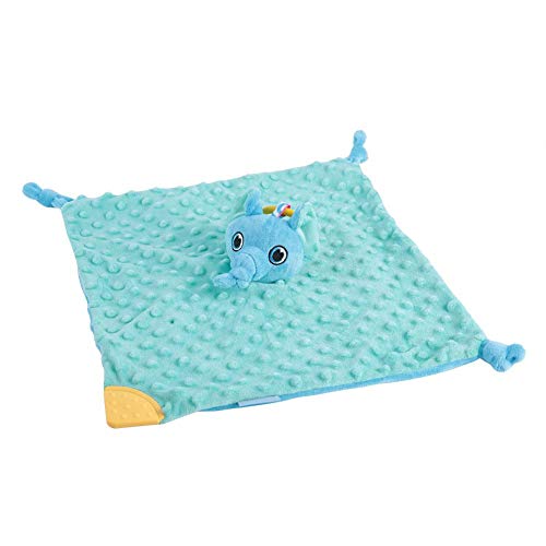 Baby Appease Towel Soft Square Plush Snuggle Teether Blanket Cute