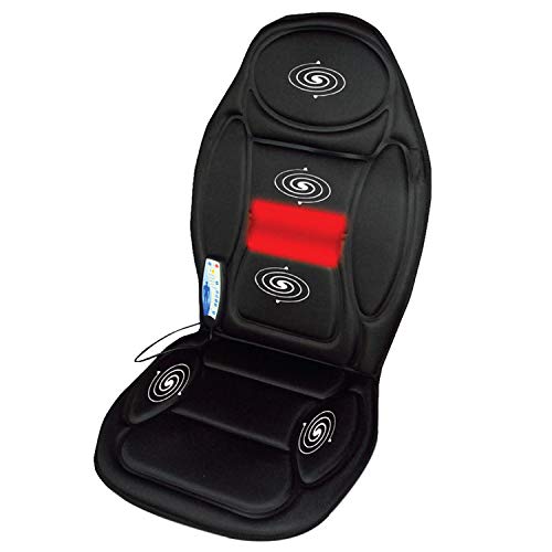 Heated Back Seat Massager Massage Electric Chair Car Home Cushion