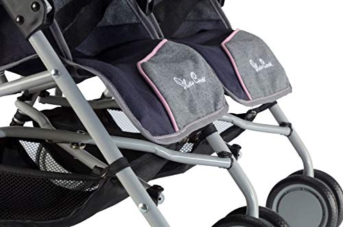 silver cross pop twin dolls pushchair