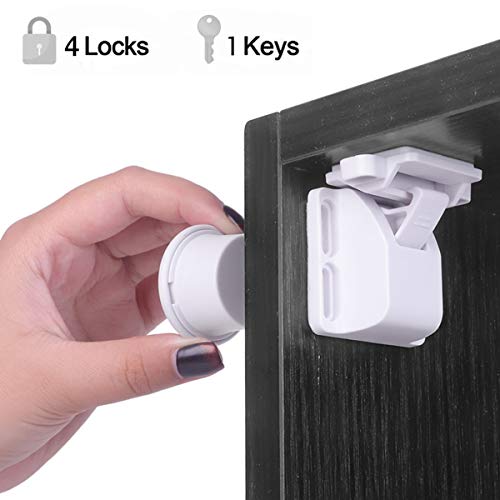 Baby Proofing Magnetic Cabinet Locks Child Safety Children Proof