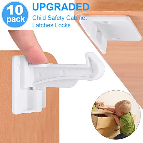 Child Safety Cupboard Locks Baby Safety Locks Invisible Spring