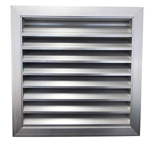 Airtech Grille Fixed Aluminium Weather Louvre Duct Extractor Fan