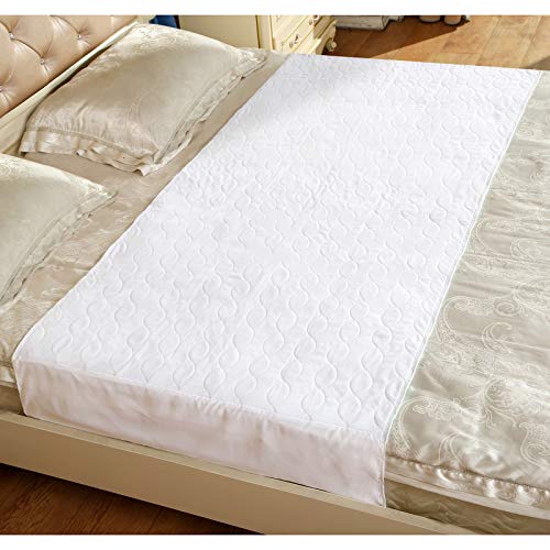 Washable Bed Protector Pad With Tucks 34 X 52 Inches Waterproof