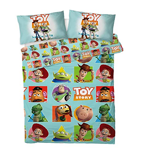Disney Toy Story 4 Double Duvet Cover Bedding Set With Matching