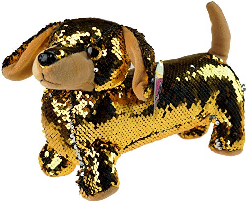 sequin cuddly toy