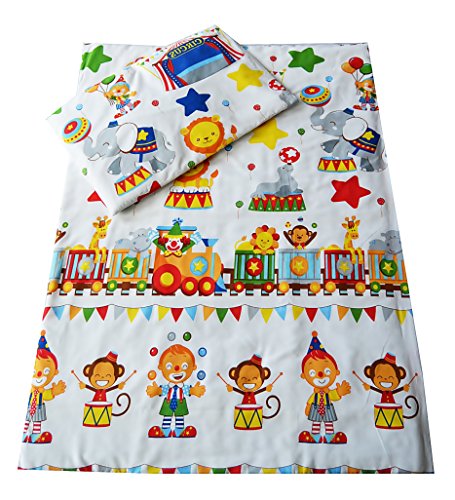 Toddler Cot Bed Bedding Set Duvet Cover Pillowcase 120x150 Cm 100