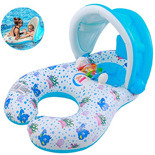 mother and baby swim ring