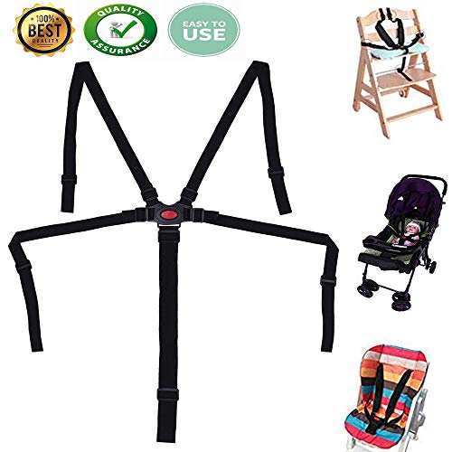 High Chair Straps Baby Kid 5 Point Harness Harness For High