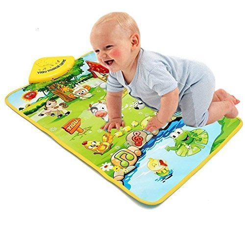 Premium Activity Mat Farm With Music Light Interactive Play Mat