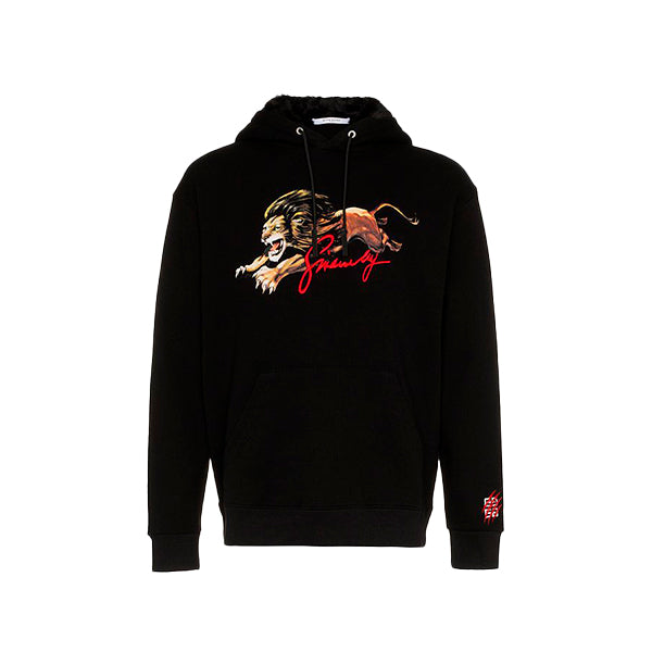 givenchy lion print sweatshirt